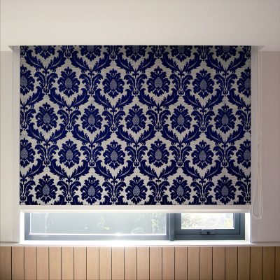 Navy-Blue-Damask-Pattern-Roller-Blinds-for-Windows-2 Navy-Blue-Damask-Pattern-Roller-Blinds-for-Windows-2
